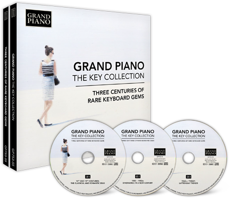 GRAND PIANO - THE KEY COLLECTION: 3 Centuries of Rare Keyboard Gems