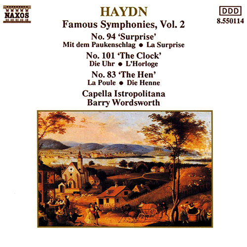 HAYDN: Symphonies, Vol. 2 (Nos. 83, 94, 101)