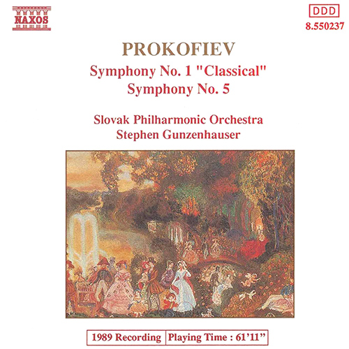 PROKOFIEV: Symphony No. 1, ‘Classical’ • Symphony No. 5