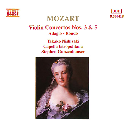 MOZART, W.A.: Violin Concertos Nos. 3 and 5