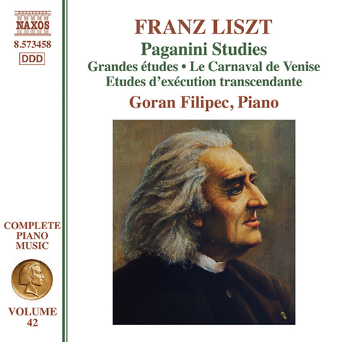 LISZT, F.: Grandes études de Paganini / 6 Etudes d’exécution transcendante d'après Paganini (Liszt Complete Piano Music, Vol. 42)